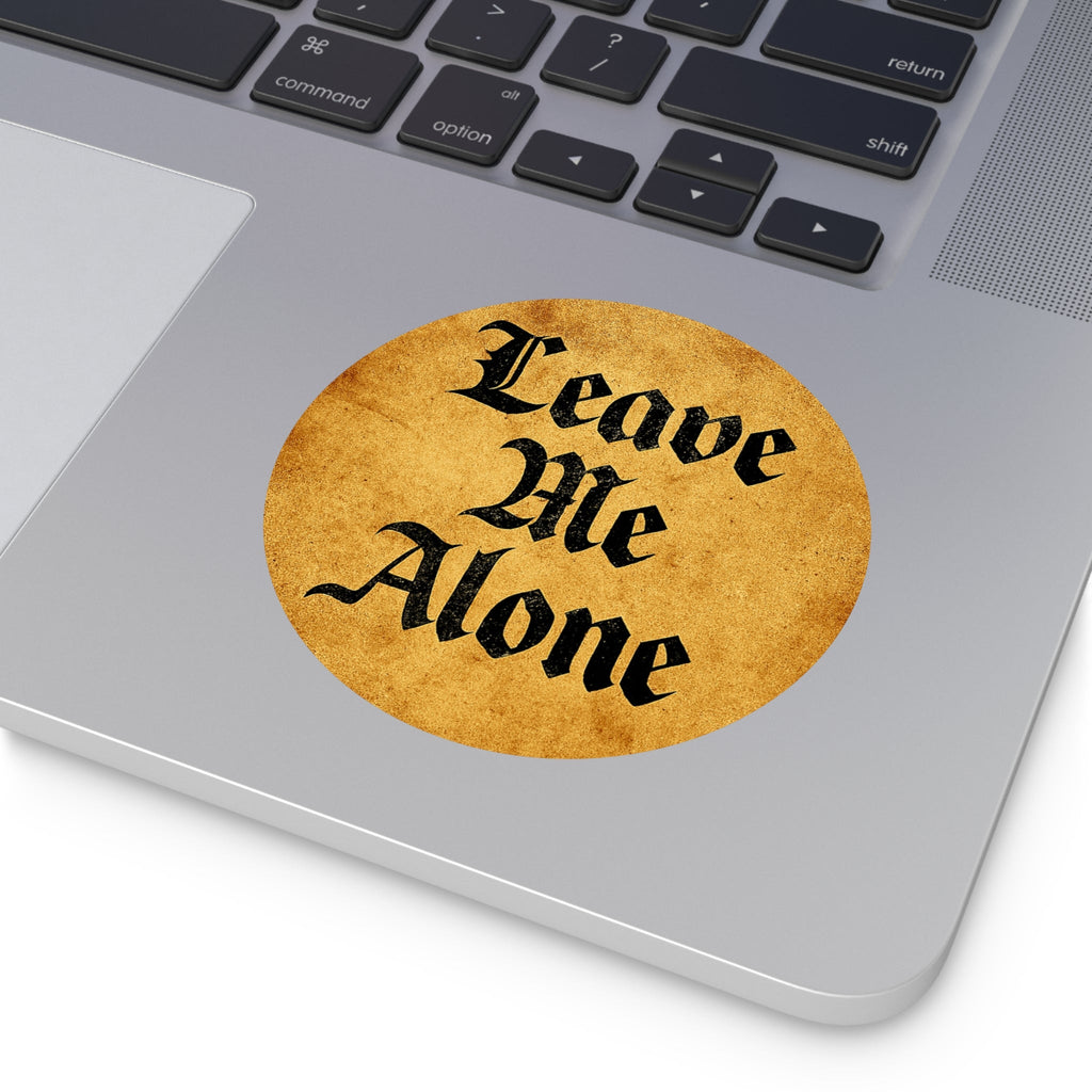 "Leave Me Alone" Political Sticker | Anti - Government Overreach Decal | Conservative Freedom Sticker - My Maga Swag