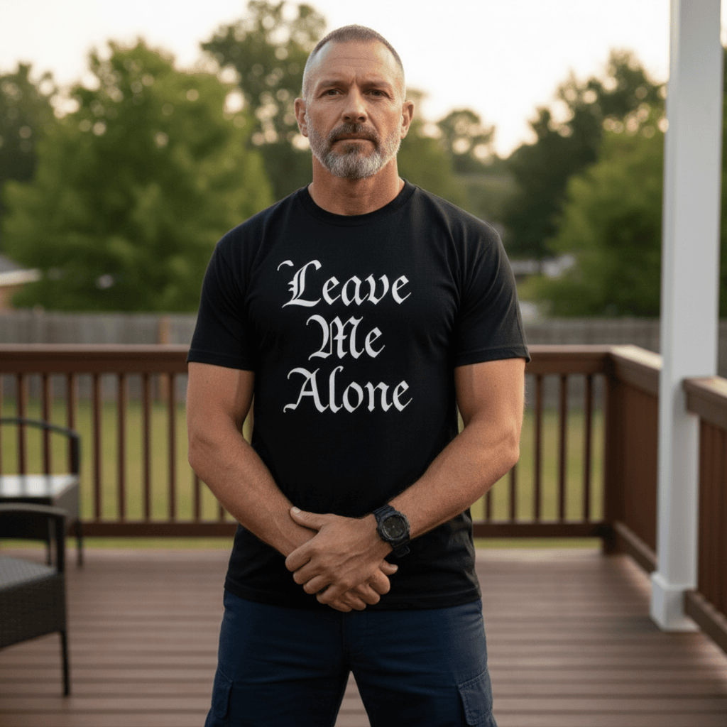 Leave Me Alone T-Shirt - Declaration of Independence - Anti - Government Statement - My Maga Swag