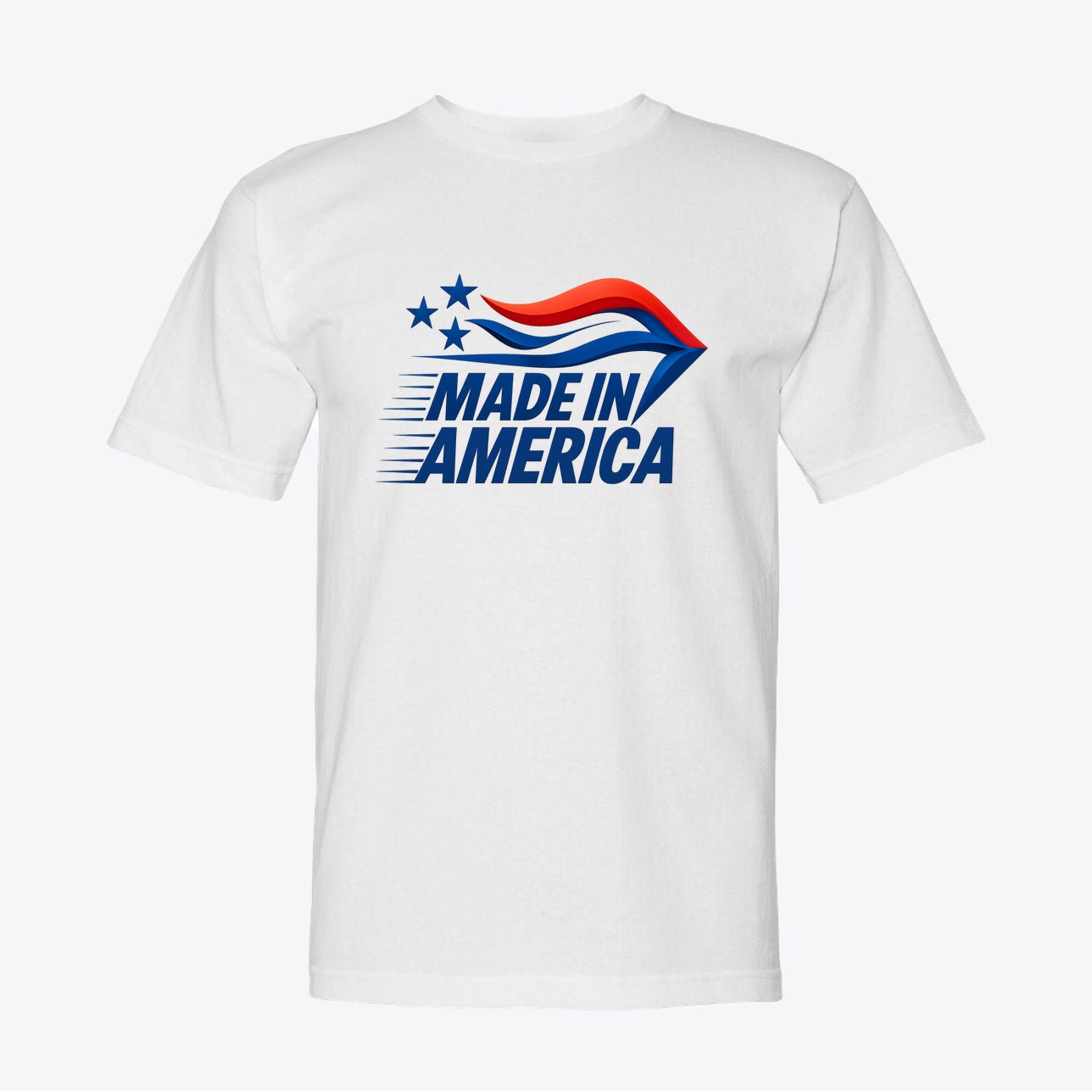 Made in America Patriotic Graphic T-Shirt - My Maga Swag