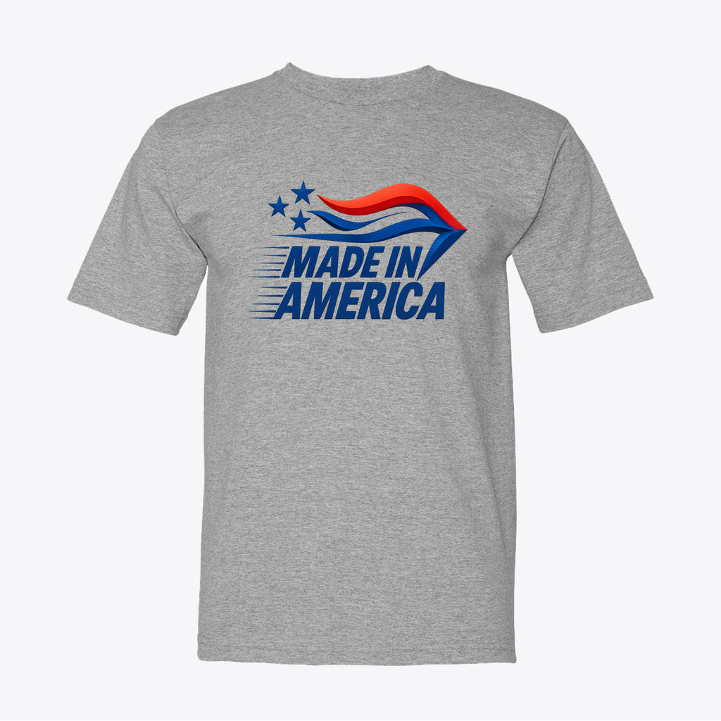 Made in America Patriotic Graphic T-Shirt - My Maga Swag