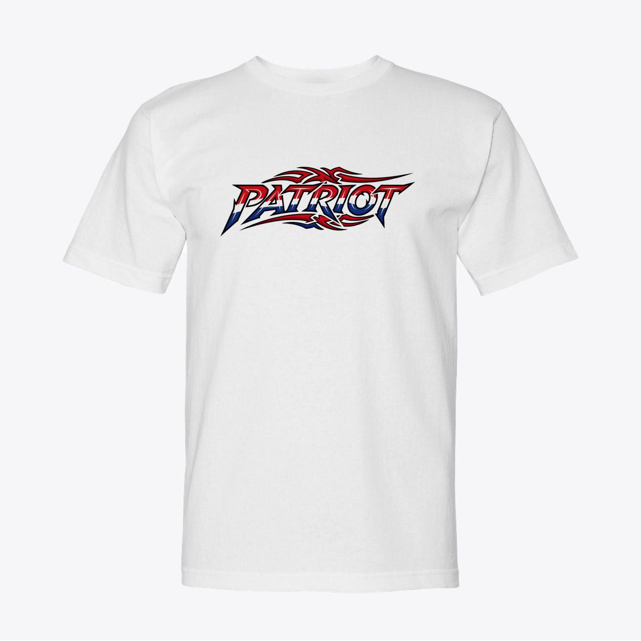 PATRIOT American Design T-Shirt - Red White Blue American Pride Tee - Premium Cotton - My Maga Swag