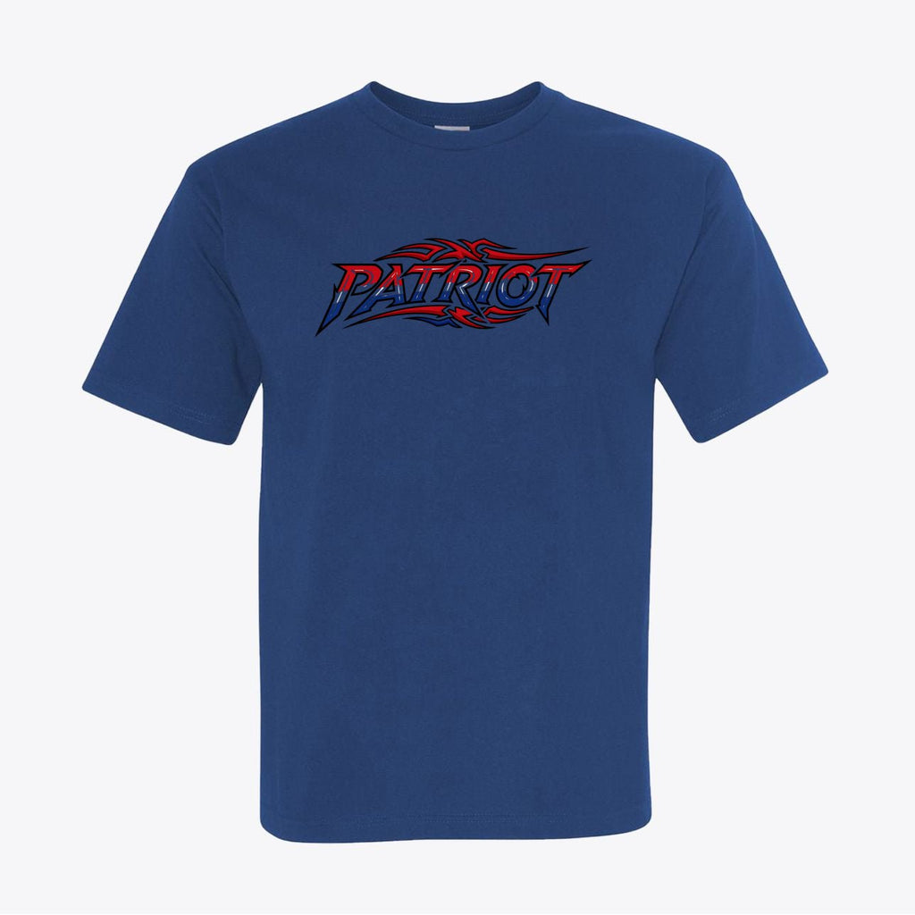 PATRIOT American Design T-Shirt - Red White Blue American Pride Tee - Premium Cotton - My Maga Swag