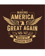 Patriotic MAGA Beer Stein | Trump America First Drinkware - My Maga Swag
