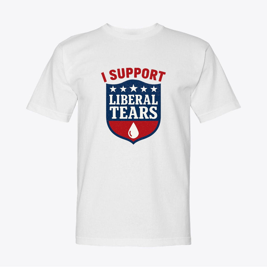 Patriotic Stars Shield Design T-Shirt - Unisex Cotton Tee - Multiple Colors - My Maga Swag