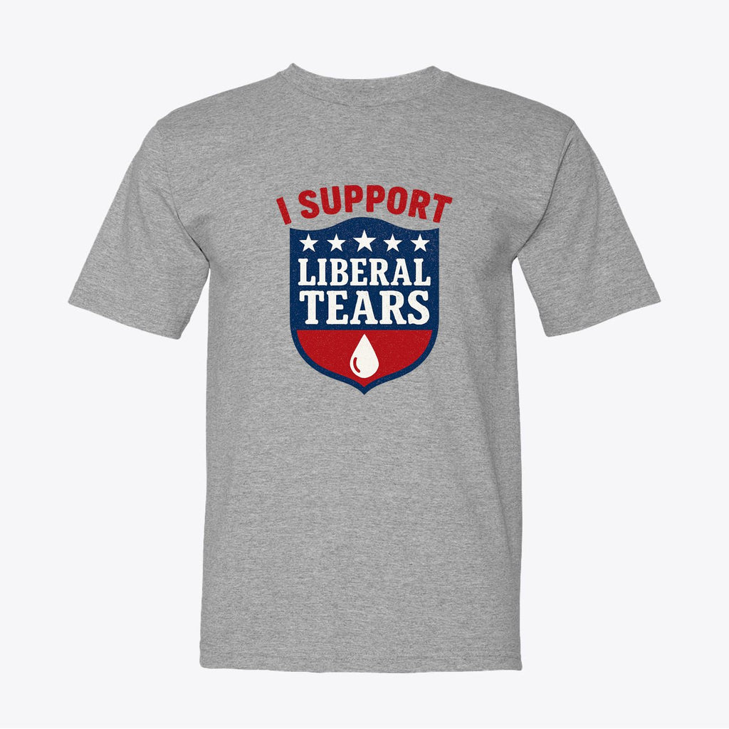 Patriotic Stars Shield Design T-Shirt - Unisex Cotton Tee - Multiple Colors - My Maga Swag