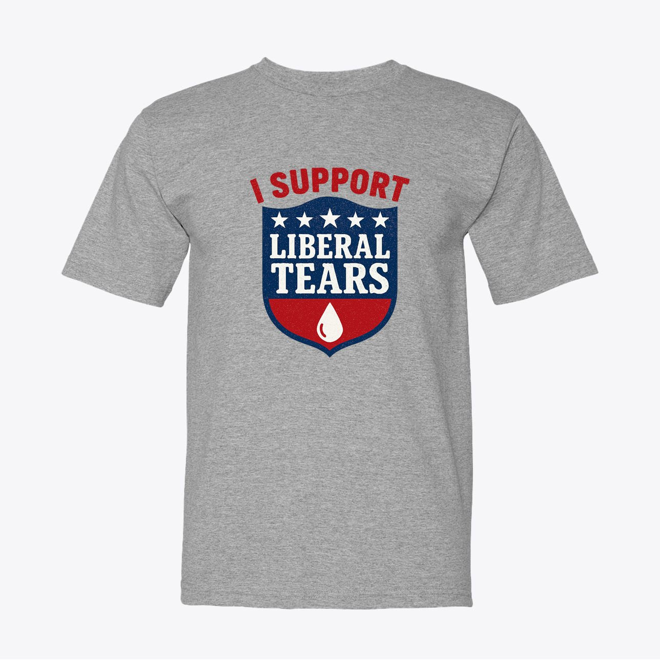 Patriotic Stars Shield Design T-Shirt - Unisex Cotton Tee - Multiple Colors - My Maga Swag