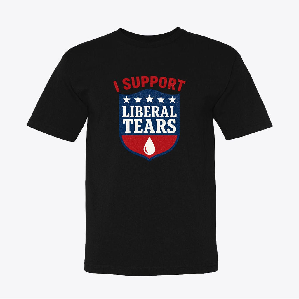 Patriotic Stars Shield Design T-Shirt - Unisex Cotton Tee - Multiple Colors - My Maga Swag