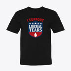 Patriotic Stars Shield Design T-Shirt - Unisex Cotton Tee - Multiple Colors - My Maga Swag