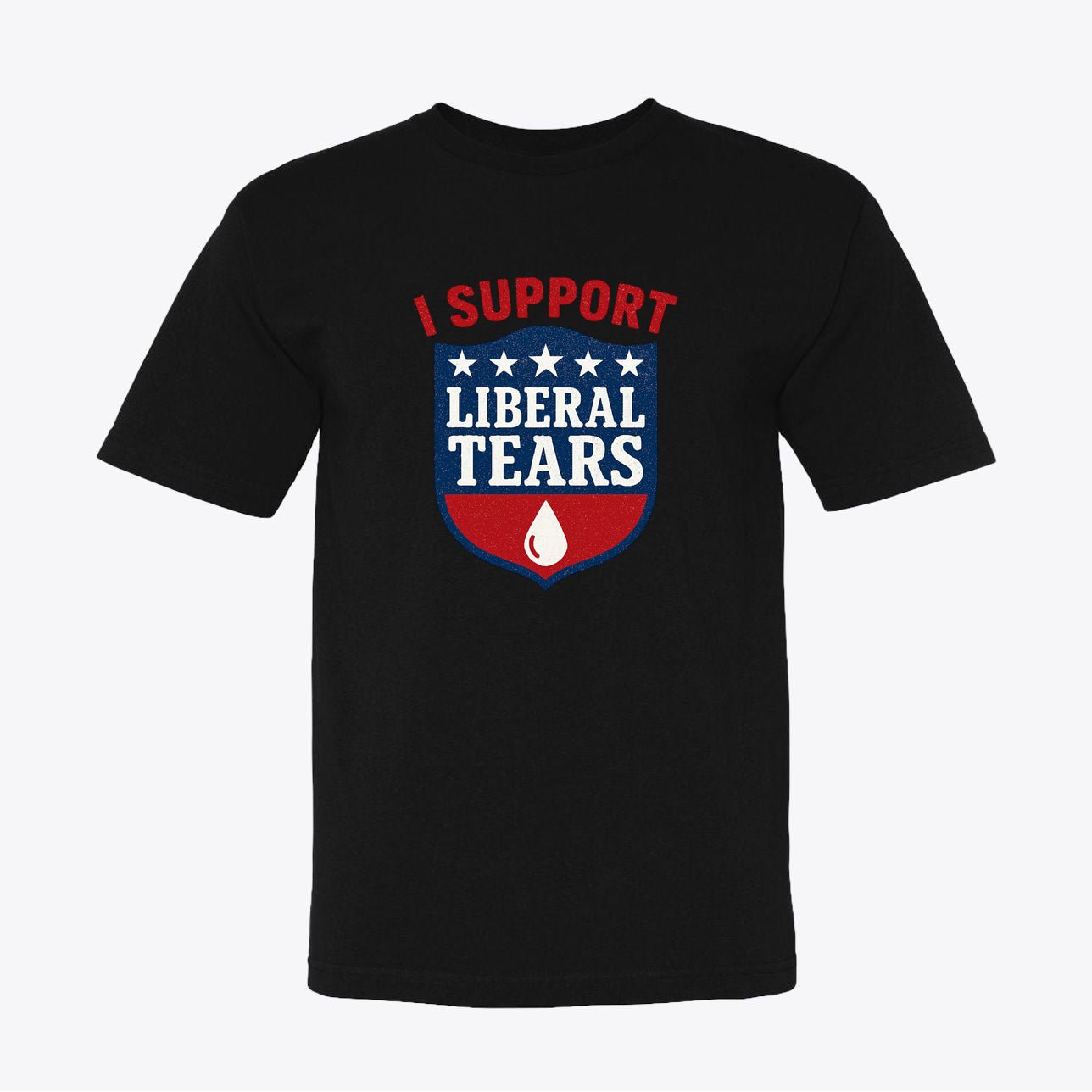 Patriotic Stars Shield Design T-Shirt - Unisex Cotton Tee - Multiple Colors - My Maga Swag