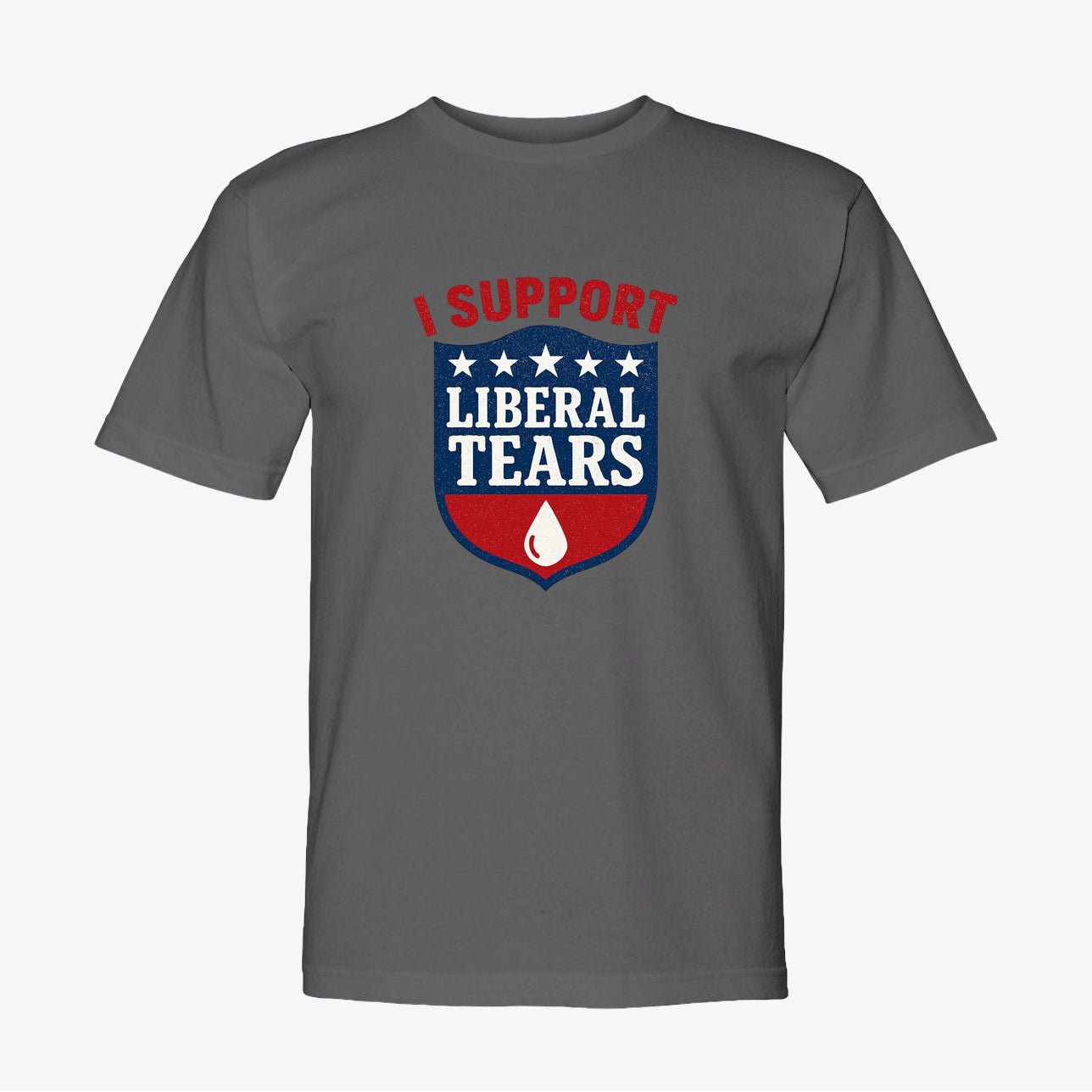 Patriotic Stars Shield Design T-Shirt - Unisex Cotton Tee - Multiple Colors - My Maga Swag