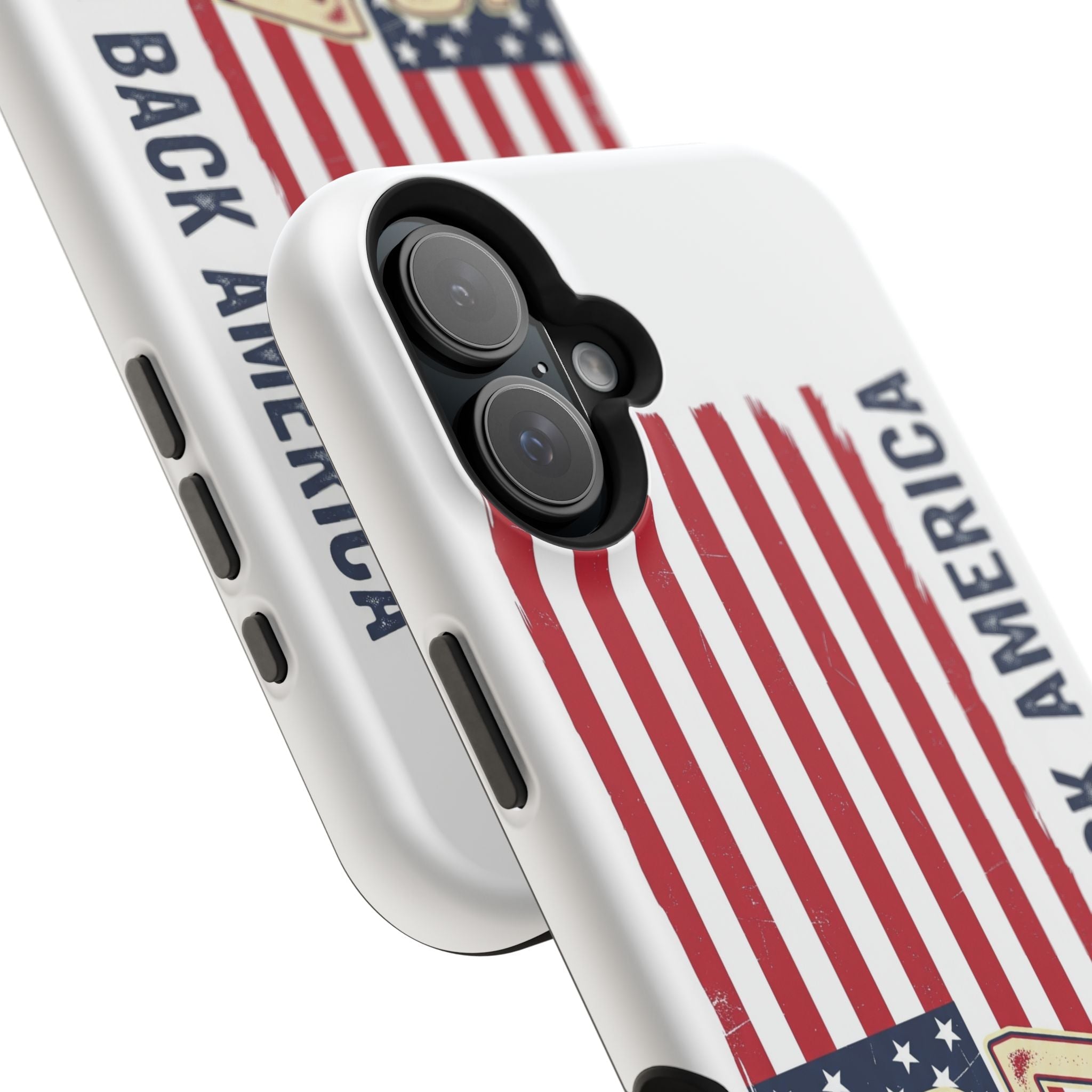Patriotic Trump Phone Case - America First "Taking Back America" Design - My Maga Swag