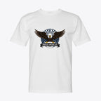 Proud American Patriotic Eagle T-Shirt - America First Trump Supporter Proud American Flag Design - Premium Quality Patriotic Apparel - My Maga Swag