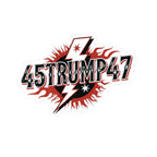 Trump 47 Sticker - MAGA President '45'47 Lightning Bolt Decal - Vinyl Waterproof Sticker" - My Maga Swag