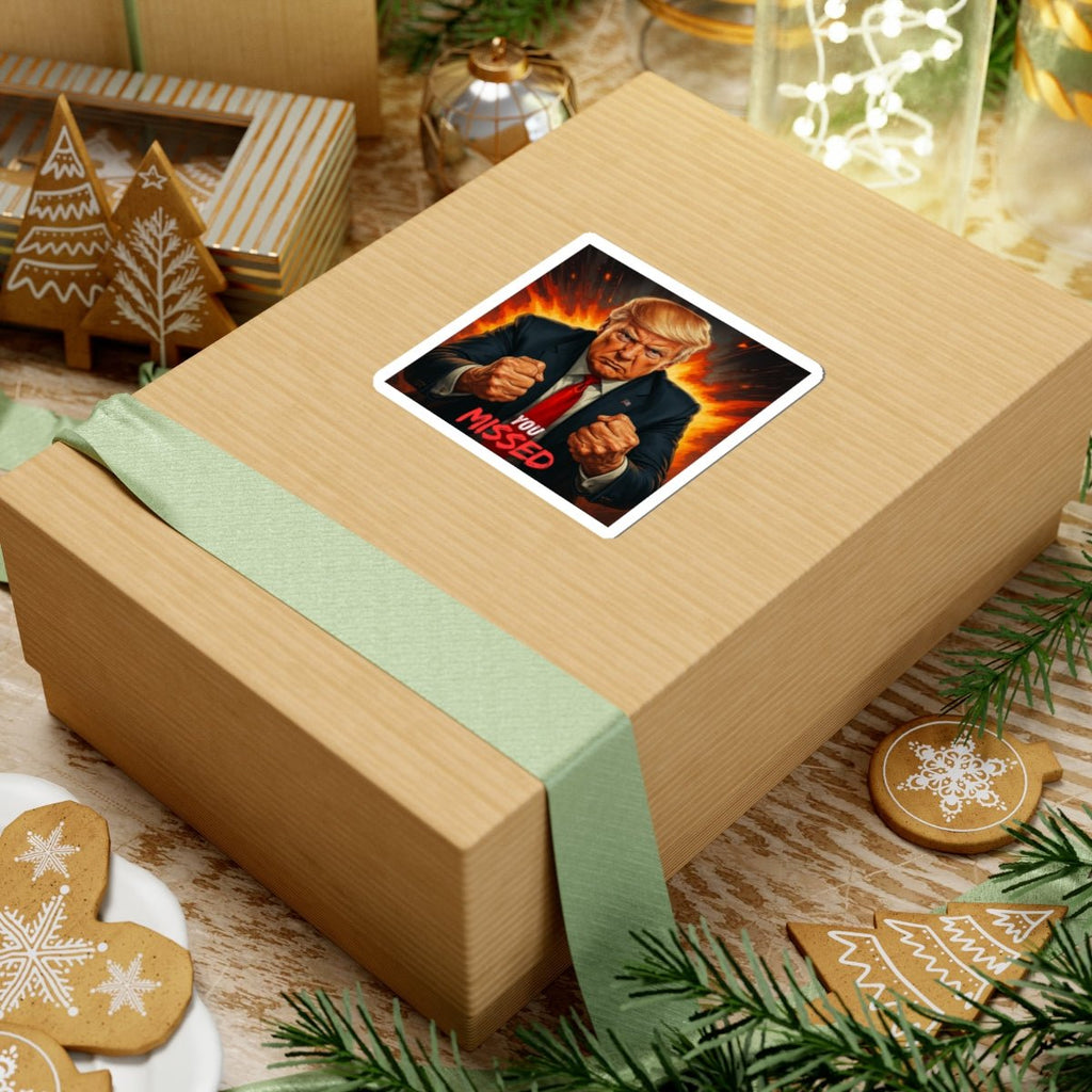 Trump "You Missed" MAGA Sticker - Perfect for Laptops, Bumper, & More - My Maga Swag