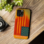 "United We Stand" Design American First Slim Phone Case Vintage Design - My Maga Swag
