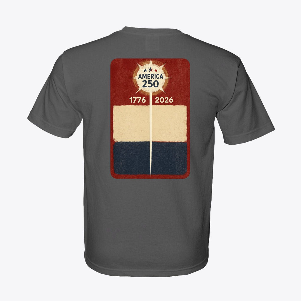USA 250 Commemorative Tee 100% American Made USA 250 Anniversary Tee – 1776 - 2026 Commemorative – Union Sewn - My Maga Swag