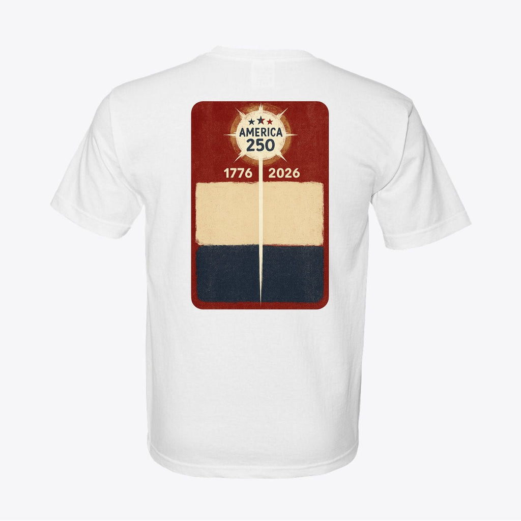 USA 250 Commemorative Tee 100% American Made USA 250 Anniversary Tee – 1776 - 2026 Commemorative – Union Sewn - My Maga Swag