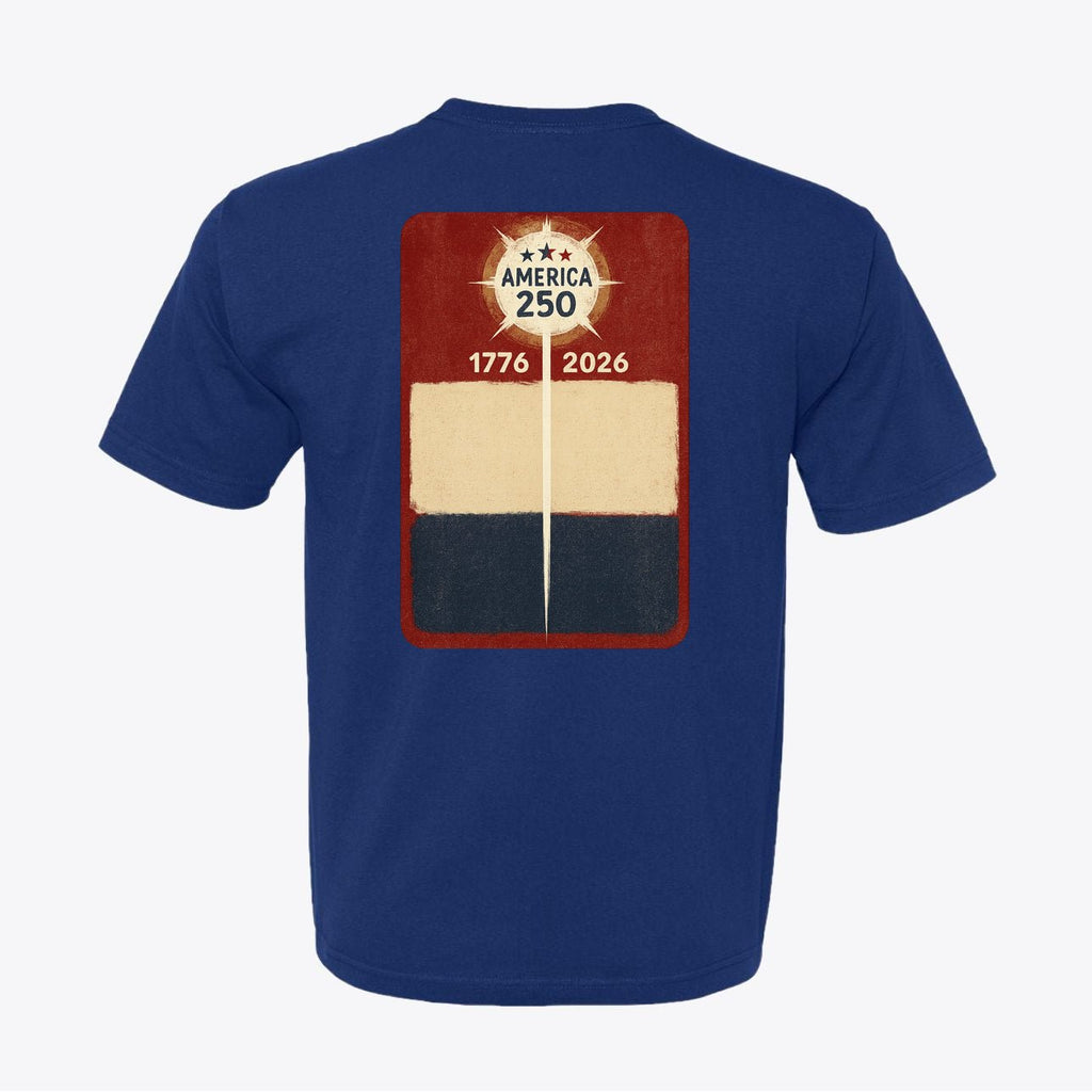 USA 250 Commemorative Tee 100% American Made USA 250 Anniversary Tee – 1776 - 2026 Commemorative – Union Sewn - My Maga Swag