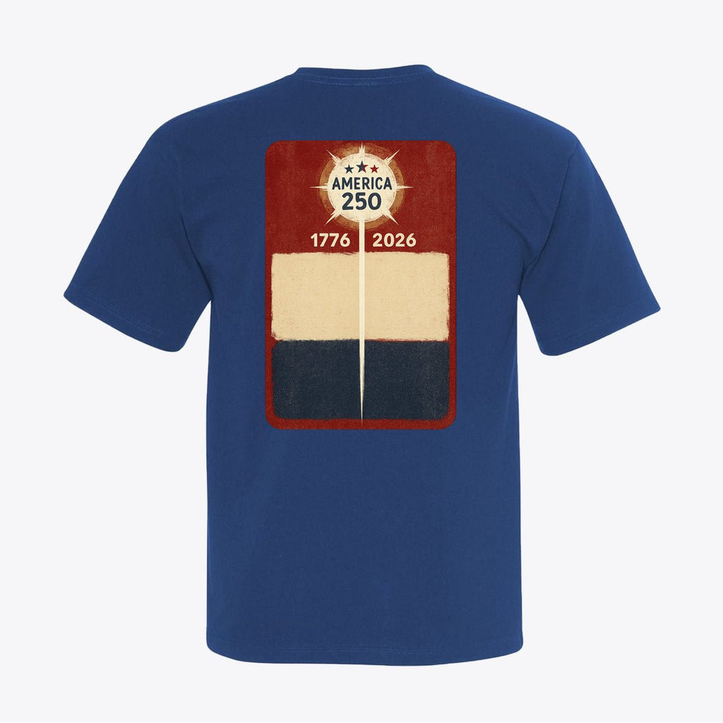 USA 250 Commemorative Tee 100% American Made USA 250 Anniversary Tee – 1776 - 2026 Commemorative – Union Sewn - My Maga Swag