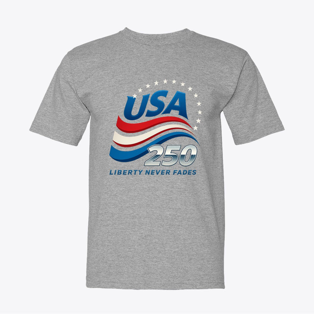 USA 250 "Liberty Never Fades" Shirt - Semiquincentennial Apparel - My Maga Swag