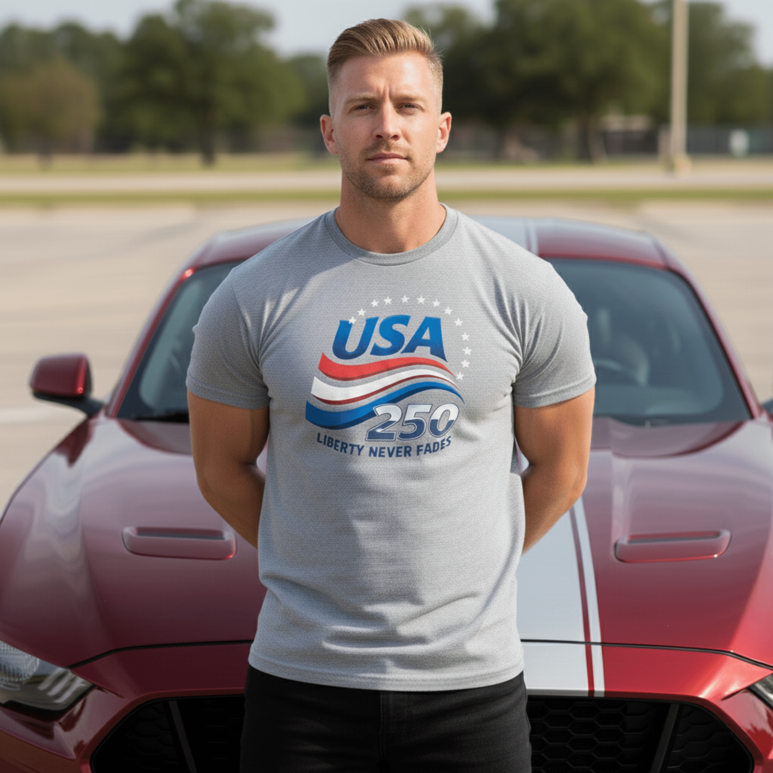 USA 250 "Liberty Never Fades" Shirt - Semiquincentennial Apparel - My Maga Swag