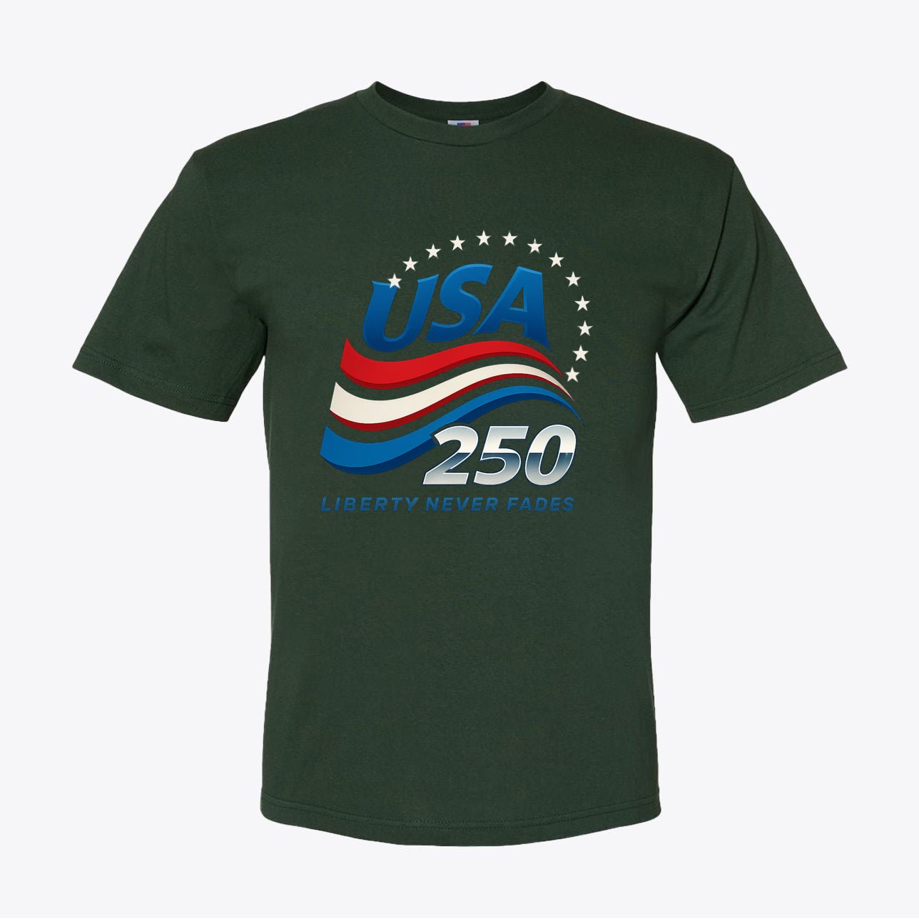 USA 250 "Liberty Never Fades" Shirt - Semiquincentennial Apparel - My Maga Swag