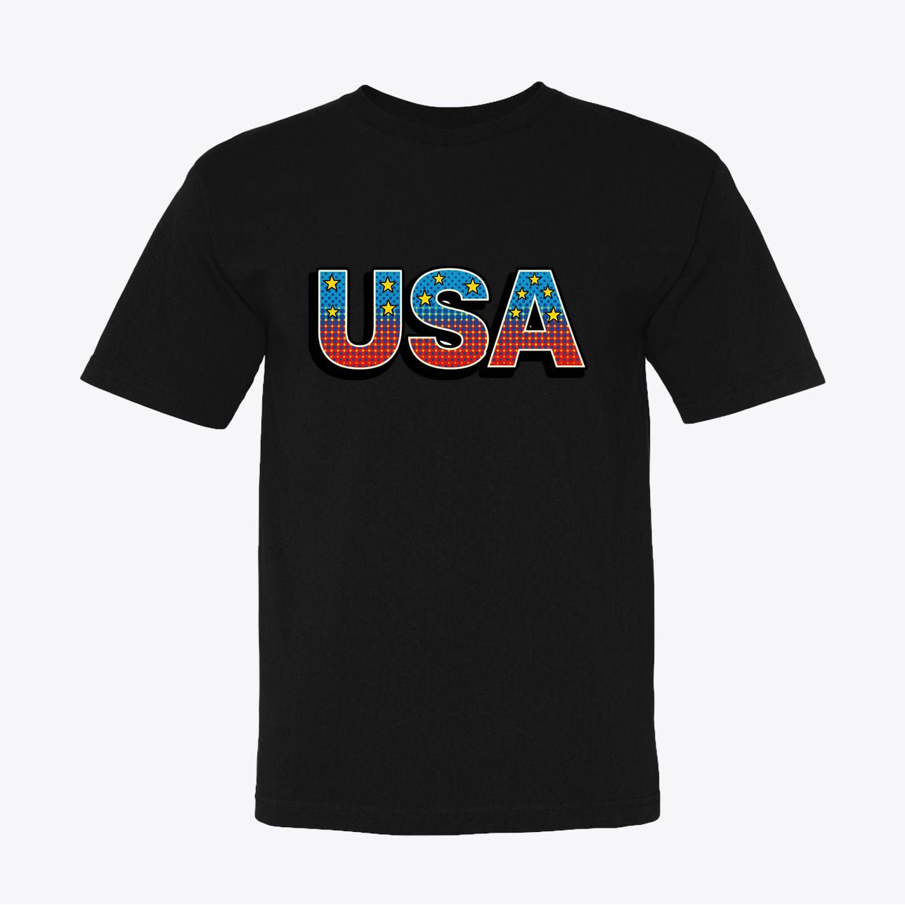 USA 250 Pop - Art Tee – Retro Anniversary Graphic T-Shirt - My Maga Swag