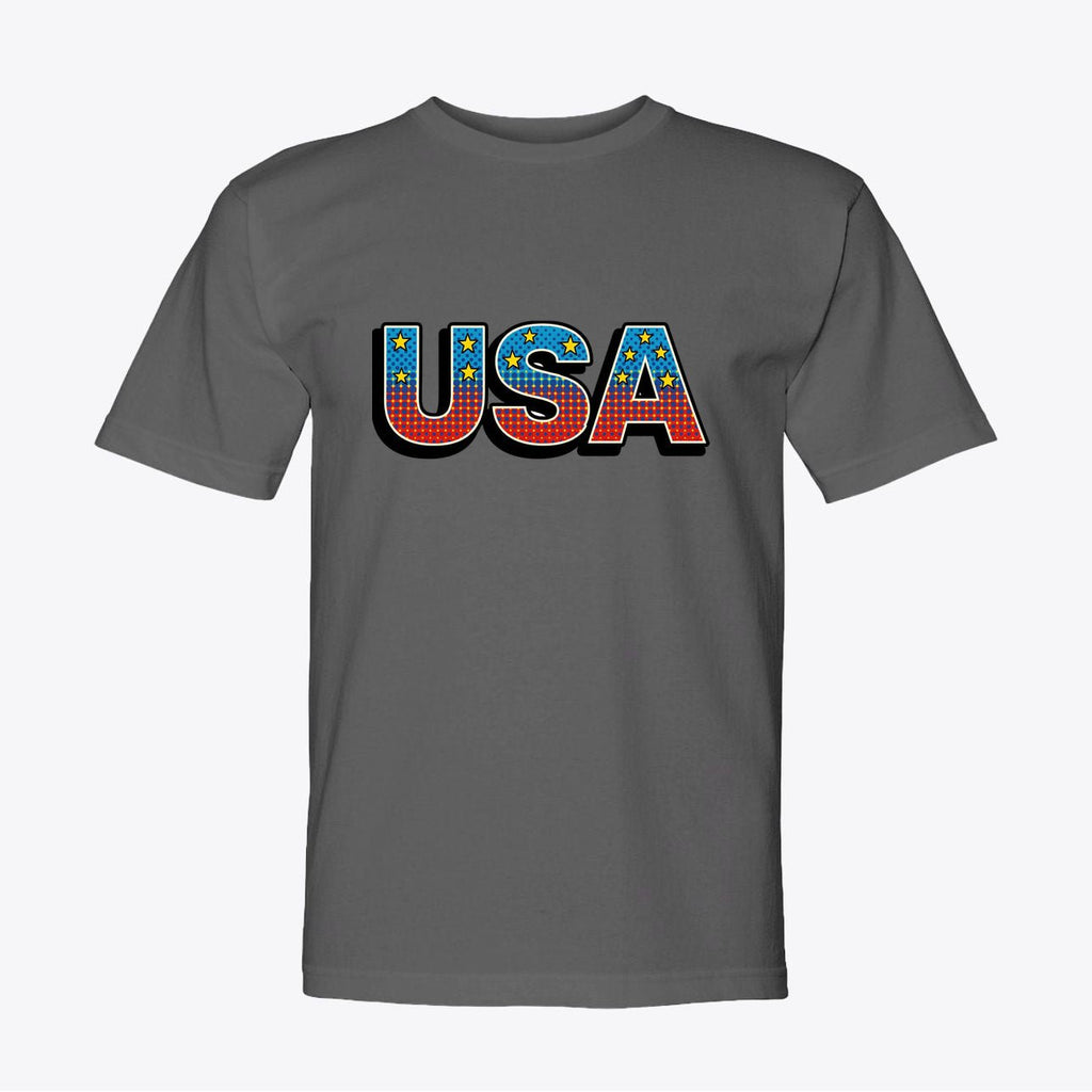 USA 250 Pop - Art Tee – Retro Anniversary Graphic T-Shirt - My Maga Swag