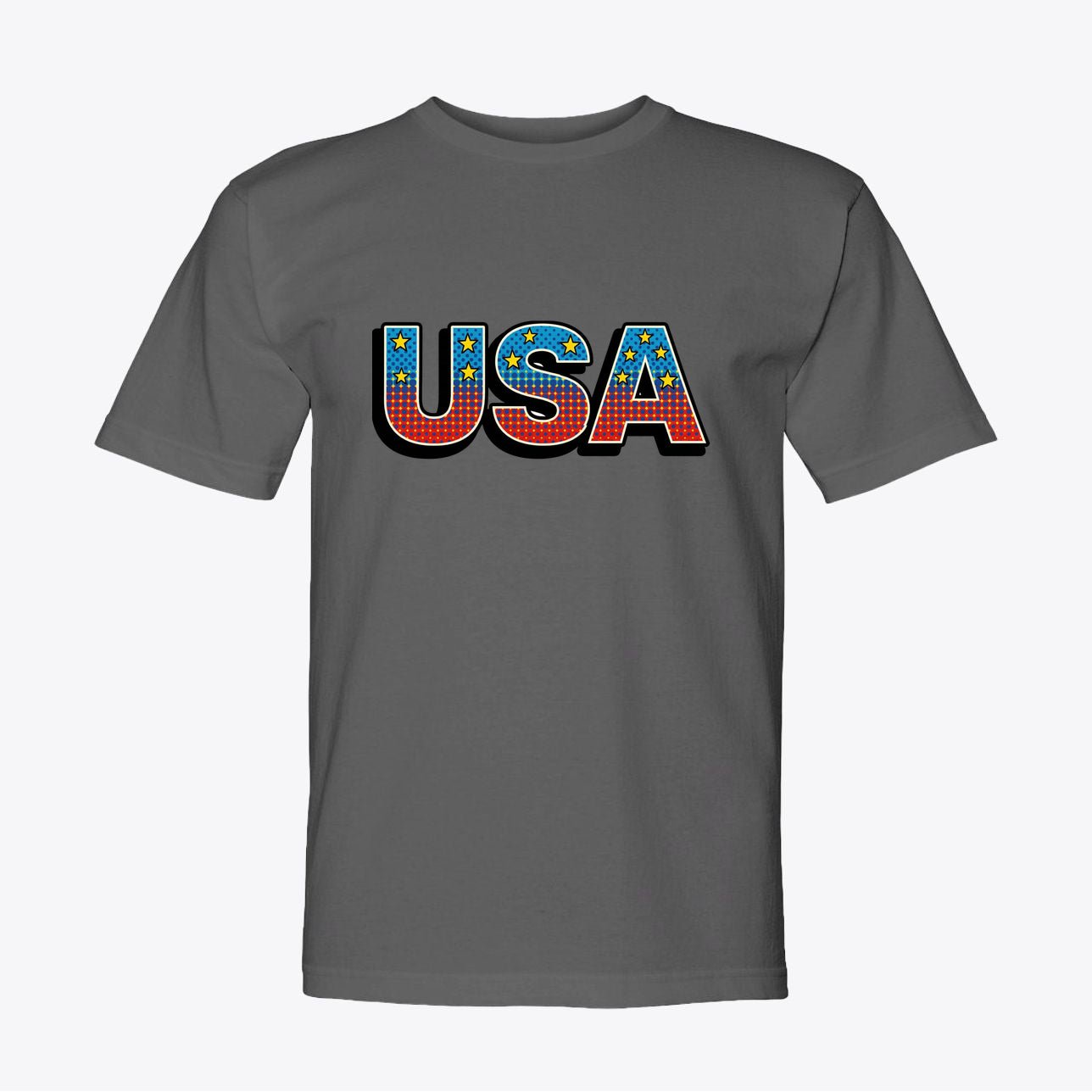 USA 250 Pop - Art Tee – Retro Anniversary Graphic T-Shirt - My Maga Swag