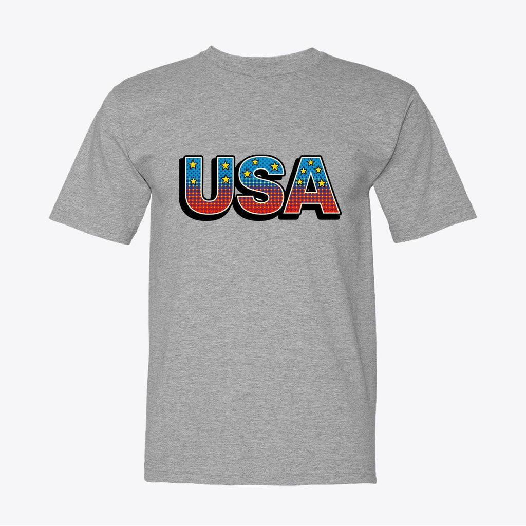 USA 250 Pop - Art Tee – Retro Anniversary Graphic T-Shirt - My Maga Swag