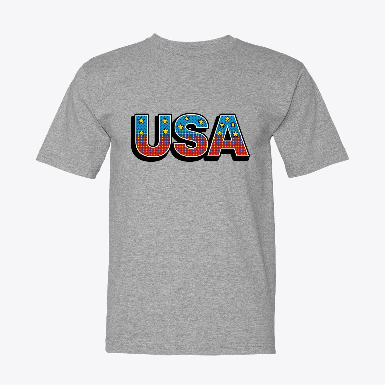 USA 250 Pop - Art Tee – Retro Anniversary Graphic T-Shirt - My Maga Swag