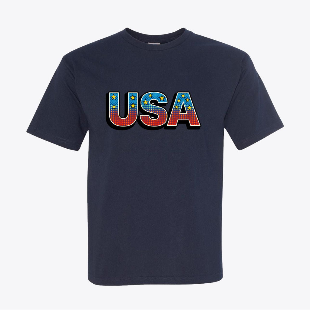 USA 250 Pop - Art Tee – Retro Anniversary Graphic T-Shirt - My Maga Swag