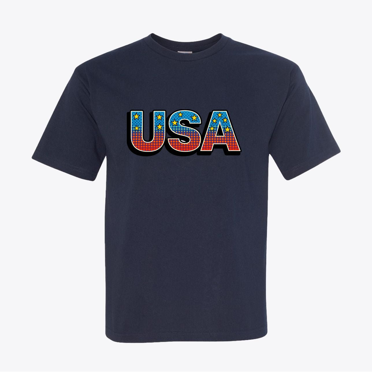 USA 250 Pop - Art Tee – Retro Anniversary Graphic T-Shirt - My Maga Swag