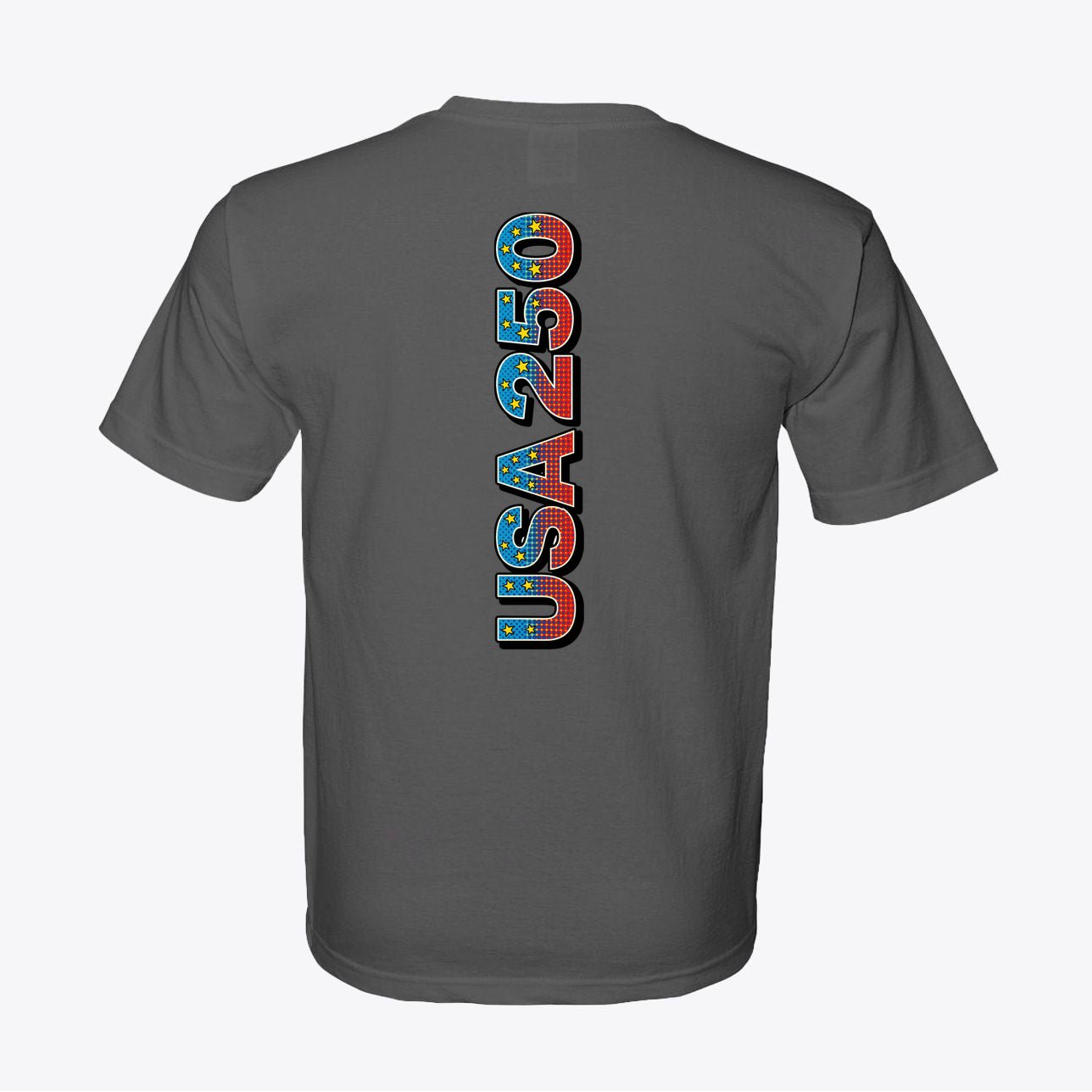 USA 250 Pop - Art Tee – Retro Anniversary Graphic T-Shirt - My Maga Swag
