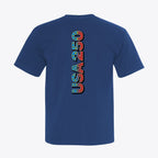USA 250 Pop - Art Tee – Retro Anniversary Graphic T-Shirt - My Maga Swag
