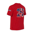 USA 250 Semiquincentennial Patriotic Tee – 100% Made in USA – Back Print Graphic - Unisex - My Maga Swag