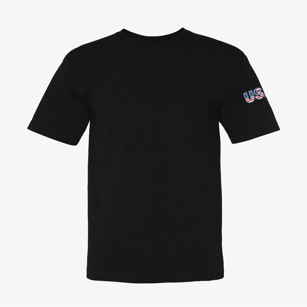 USA 250 Semiquincentennial Patriotic Tee – 100% Made in USA – Back Print Graphic - Unisex - My Maga Swag