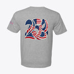 USA 250 Semiquincentennial Patriotic Tee – 100% Made in USA – Back Print Graphic - Unisex - My Maga Swag