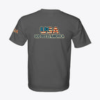 USA God Bless America Tee 100% American Made God Bless America Tee – Graphic Sleeve & Back – Union Sewn Unisex - My Maga Swag
